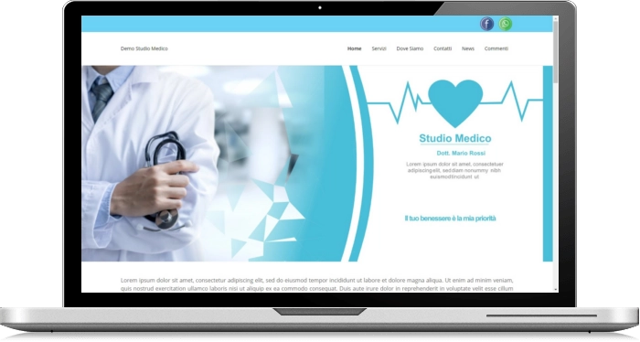 Sito Web Vetrina Esempio 10