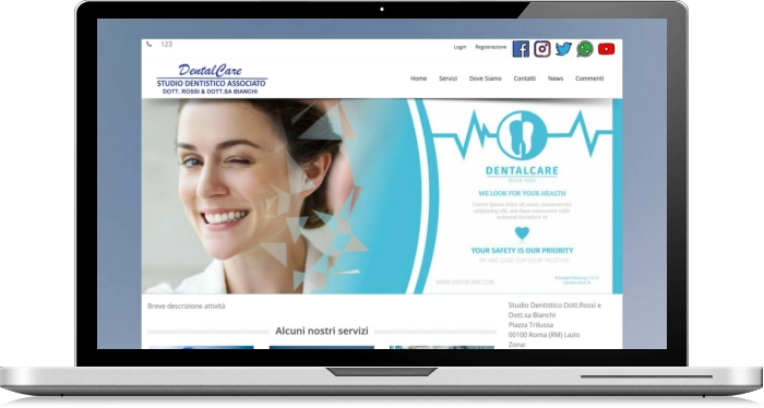 Sito Web Vetrina Esempio 12