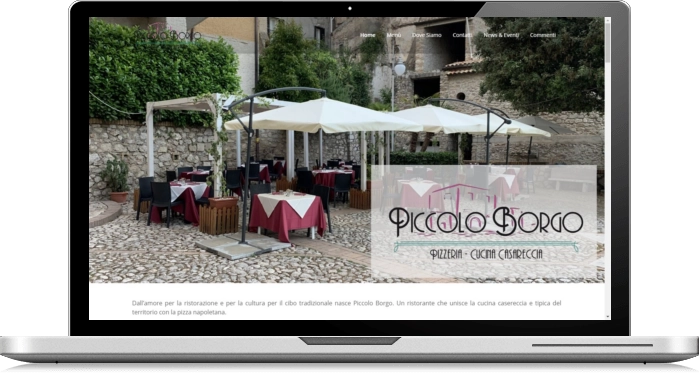 Sito Web Vetrina Esempio 2